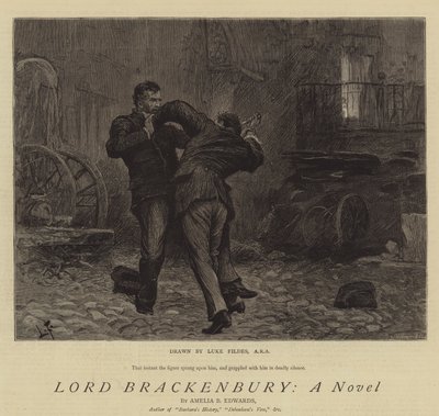 Lord Brackenbury, una novela de Samuel Luke Fildes
